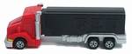PEZ - Tanker Red cab, black trailer