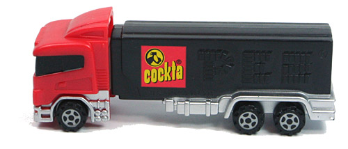 PEZ - Trucks - Advertising Trucks - Cockta - Transporter - Red Cab