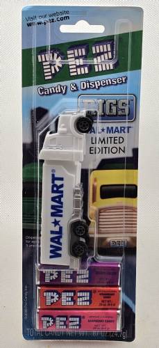 PEZ - Advertising Walmart - Truck - White cab, white trailer