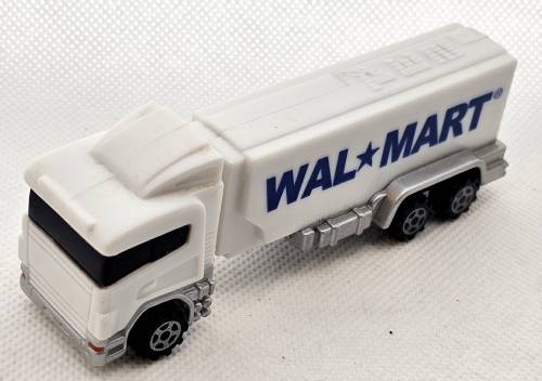 PEZ - Advertising Walmart - Transporter - White cab, white trailer