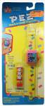PEZ - Watch & Candy Dispenser  Pink with Yellow Band