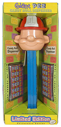 PEZ - Giant PEZ - Miscellaneous - Fireman