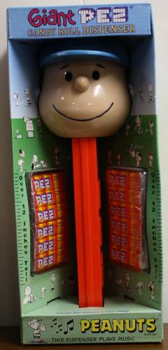 PEZ - Giant PEZ - Peanuts - Charlie Brown