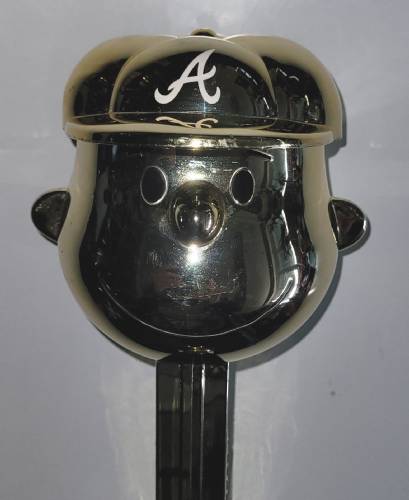 PEZ - Giant PEZ - Peanuts - MLB Charlie Brown - Atlanta Braves