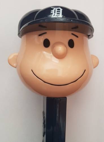 PEZ - Giant PEZ - Peanuts - MLB Charlie Brown - Detroit Tigers