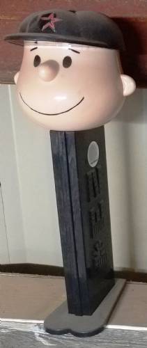 PEZ - Giant PEZ - Peanuts - MLB Charlie Brown - Houston Astros