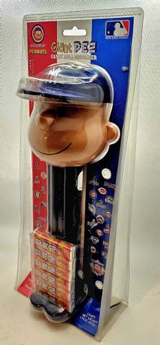 PEZ - Giant PEZ - Peanuts - MLB Charlie Brown - New York Yankees