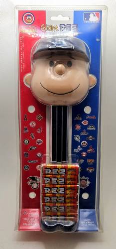 PEZ - Giant PEZ - Peanuts - MLB Charlie Brown - New York Yankees