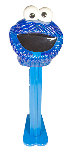 PEZ - Giant PEZ - Sesame Street - Cookie Monster - Blue Head