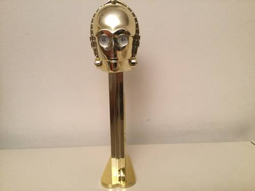 PEZ - Giant PEZ - Star Wars - C-3PO - Metallic Gold Head