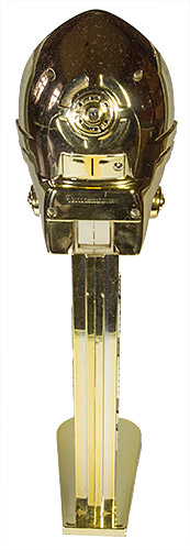 PEZ - Giant PEZ - Star Wars - C-3PO - Metallic Gold Head