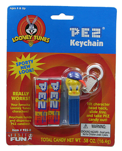 PEZ - Keychain - Cool Looney Tunes - Charming Tweety