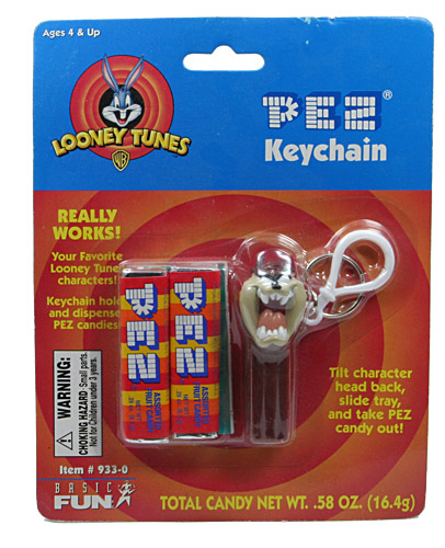 PEZ - Keychain - Looney Tunes - Tasmanian Devil