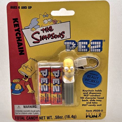 PEZ - Keychain - The Simpsons - Homer Simpson
