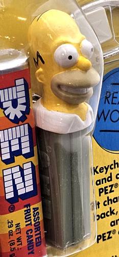 PEZ - Keychain - The Simpsons - Homer Simpson