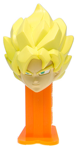 PEZ - Mini PEZ - Dragon Ball Z 1 #21 - Son Goku (Super Saiyan)