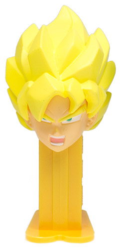 PEZ - Mini PEZ - Dragon Ball Z 3 #37 - Son Goku (Super Saiyan)