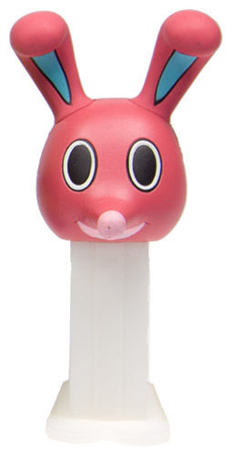 PEZ - Mini PEZ - Gachapin and Mukku 1 #18 - Chibi Mimi - Pink Head