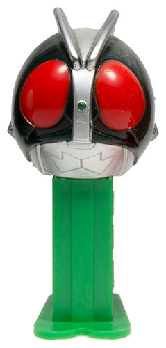 PEZ - Mini PEZ - Masked Rider 1 #02 - Masked Rider No. 2