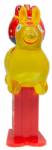PEZ - Yellow Rody/Red Frog  