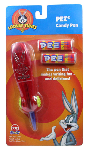PEZ - Pen - Looney Tunes Candy Pen - Bugs Candy Pen