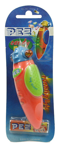 PEZ - Pen - Rocket Pen - Rocket Pen / Candy Pen - Blue and Orange