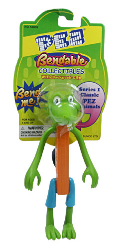 PEZ - Bendables - Crocodile