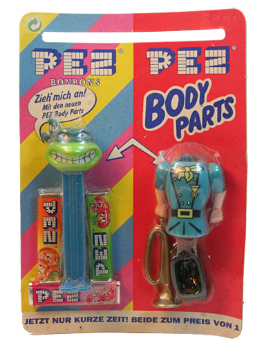 PEZ - Body Parts - Series 2 - Cavalry Man