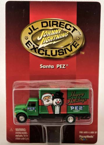 PEZ - Johnny Lightning - JL Direct Exclusive - Santa PEZ
