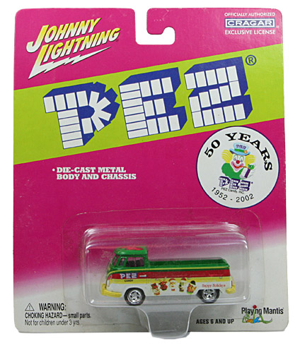 PEZ - Johnny Lightning - PEZ 50th Anniversary - '65 VW Type 2 Pick-up