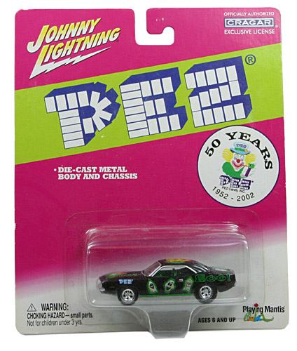 PEZ - Johnny Lightning - PEZ 50th Anniversary - '70 Plymouth Hemi Cuda