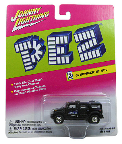 PEZ - Johnny Lightning - Release 3 - '04 Hummer H2 SUV