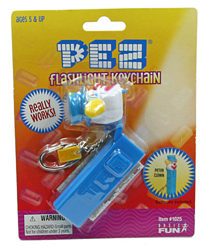 PEZ - Flashlight Keychain - Peter PEZ