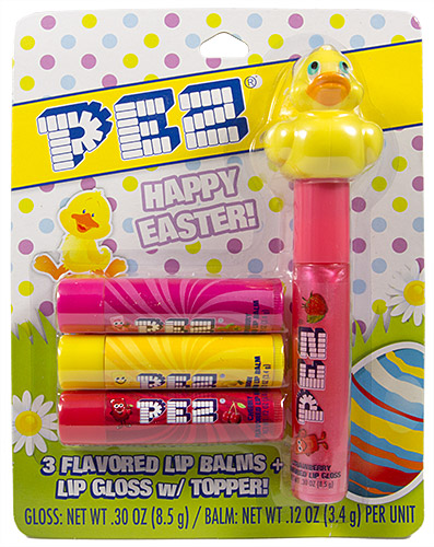 PEZ - Lip Balm/Gloss - Happy Easter Set