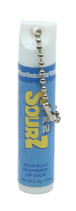 PEZ - Lip Balm - Lip Balm with Chain - Sourz Blue Raspberry