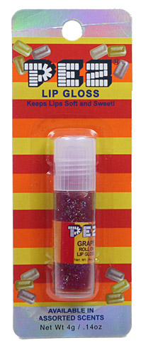 PEZ - Lip Balm/Gloss - Lip Gloss - Roll On Lip Gloss - Grape