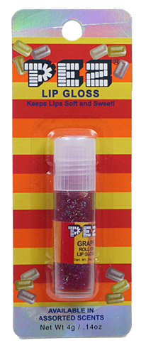 PEZ - Lip Balm & Gloss - Lip Gloss - Roll On Lip Gloss - Grape