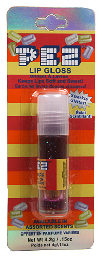 PEZ - Lip Balm/Gloss - Lip Gloss - Roll On Lip Gloss - Grape