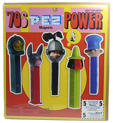 PEZ - Magnets - '70s Power