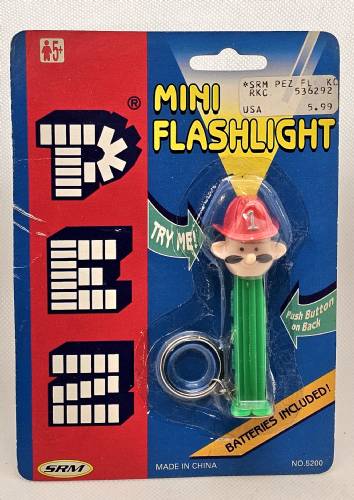 PEZ - Mini Flashlights - Fireman