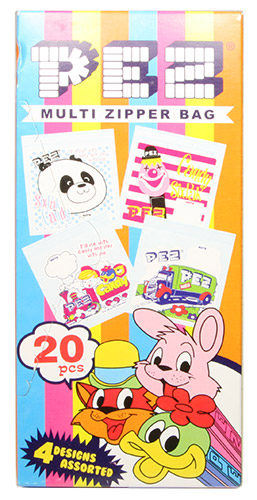 PEZ - Miscellaneous (Non-Dispenser) - Multi Zipper Bag