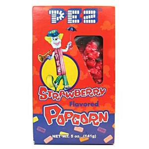 PEZ - Food - Popcorn - Strawberry