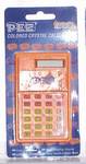 PEZ - Colored Crystal Calculator  Orange