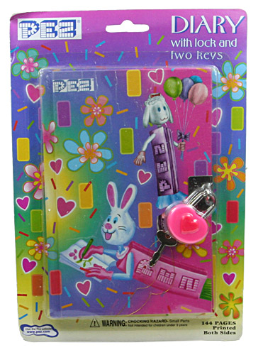 PEZ - Miscellaneous (Non-Dispenser) - Diary with lock