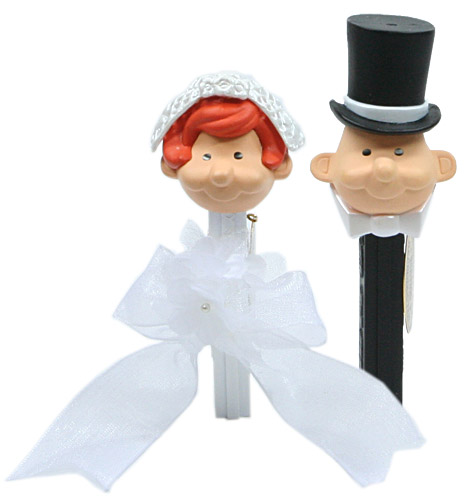 PEZ - Ornaments - Carlton Cards - Bride & Groom - A