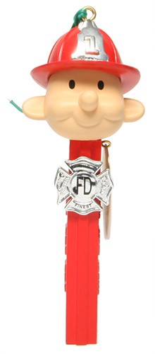 PEZ - Ornaments - Carlton Cards - Firefighter