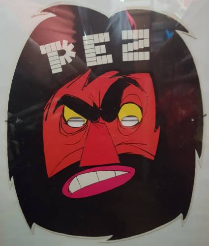 PEZ - Paper Masks - Cave Man
