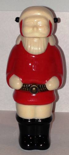 PEZ - Porcelain Hinged Boxes - Fullbody Santa
