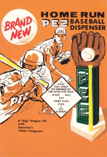 PEZ - Postcards - Baseball Glove