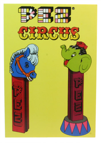 PEZ - Postcards - PEZ Circus